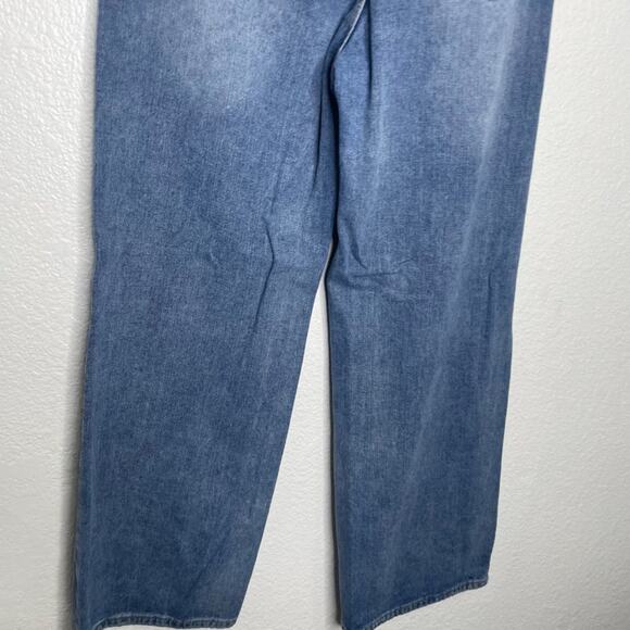 HDLTE Womens Jeans Size 29 Denim Blue Medium Wash High Rise Straight Leg - Picture 12 of 14